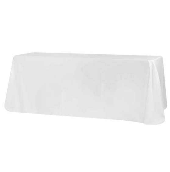 90x156 White Linen